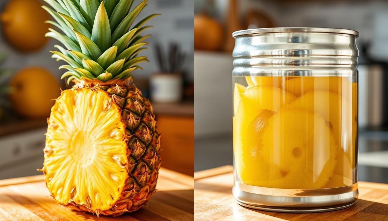 Can I use canned pineapple instead of fresh pineapple?