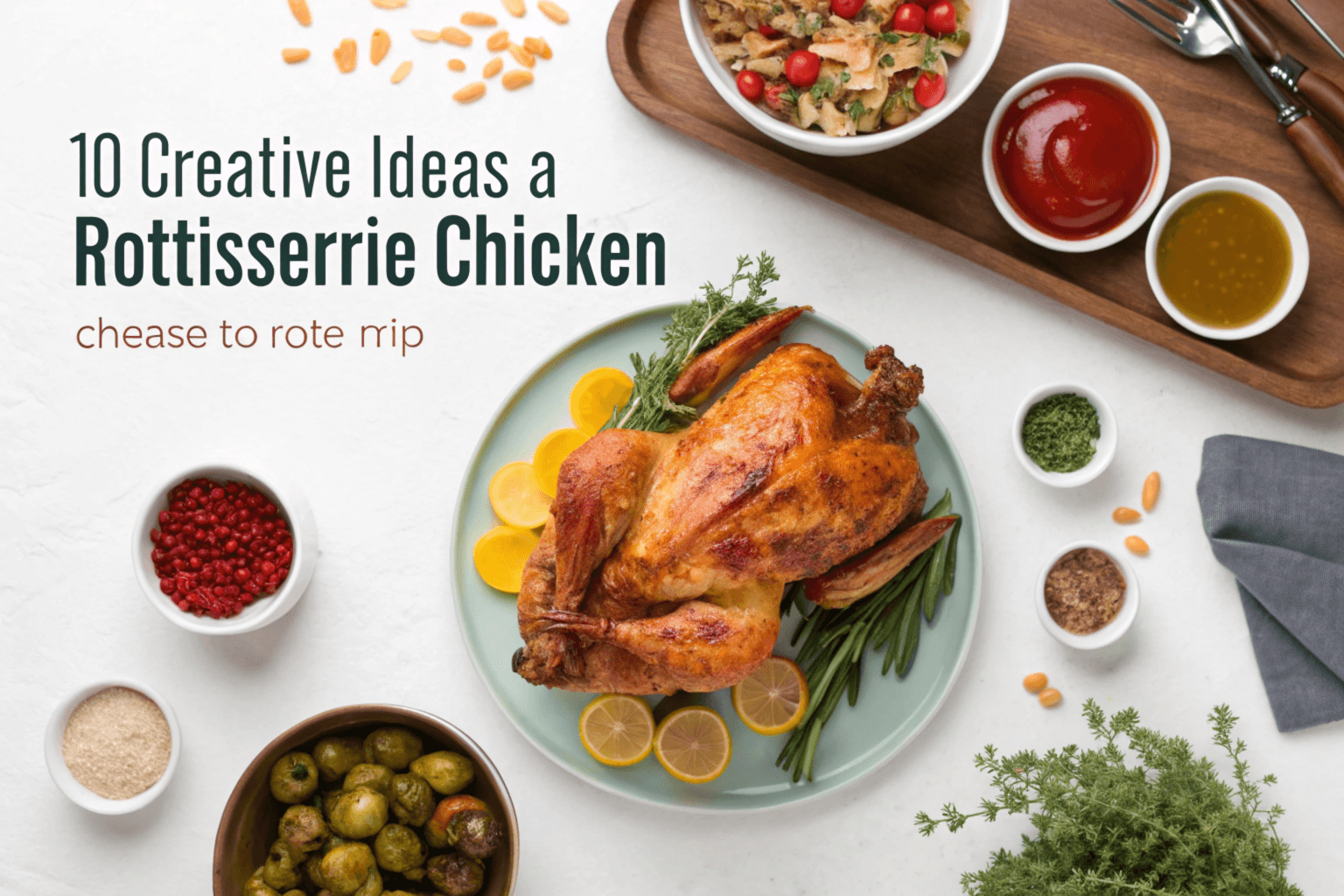 How to Jazz Up a Rotisserie Chicken 10 Creative Ideas