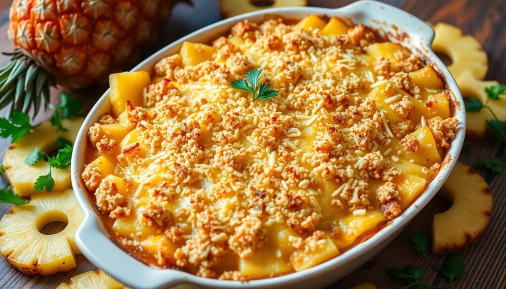 Pineapple casserole