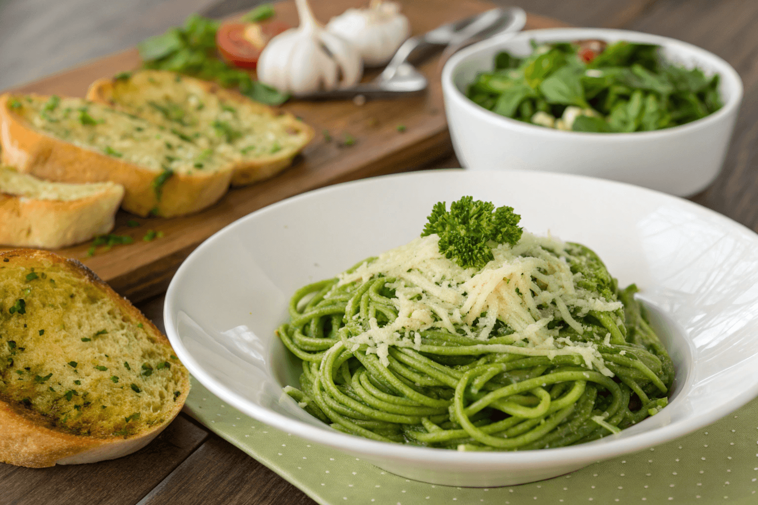 Green Spaghetti Recipe