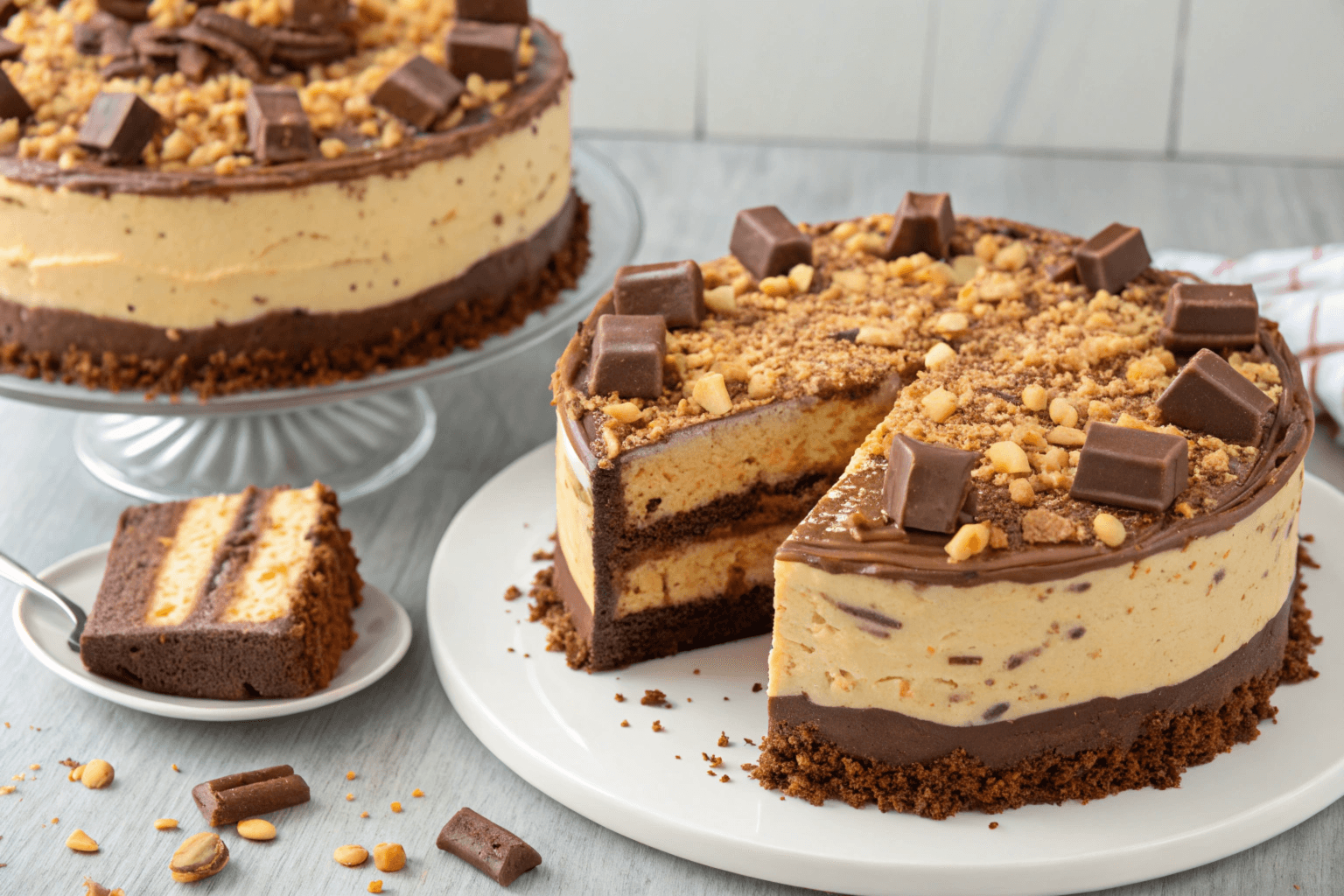 Butterfinger Candy Bar Cake: A Decadent Delight