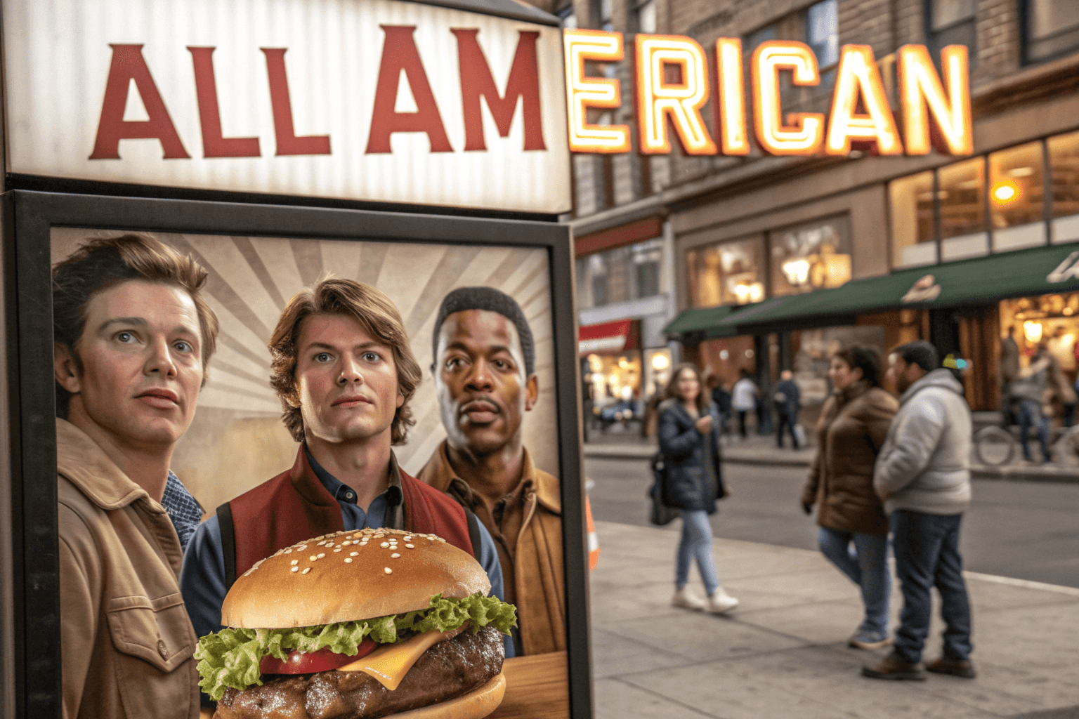 What Movie Was All American Burger In?