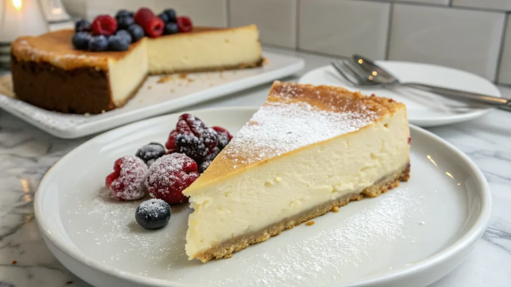 New York-style cheesecake is widely recognized for its dense texture and bold flavor. In addition, its preparation focuses on simplicity, allowing the ingredients to shine.