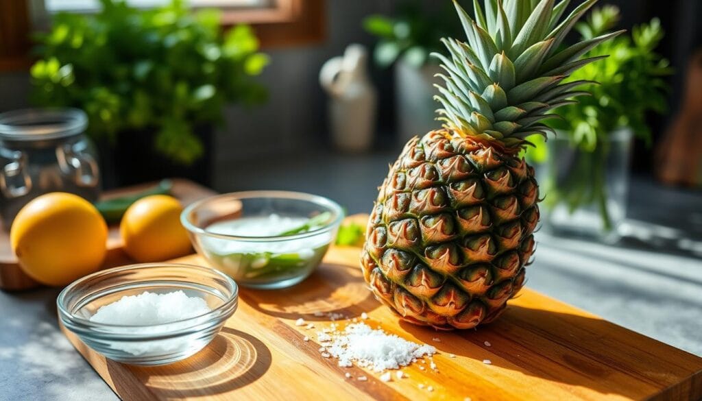 pineapple preparation