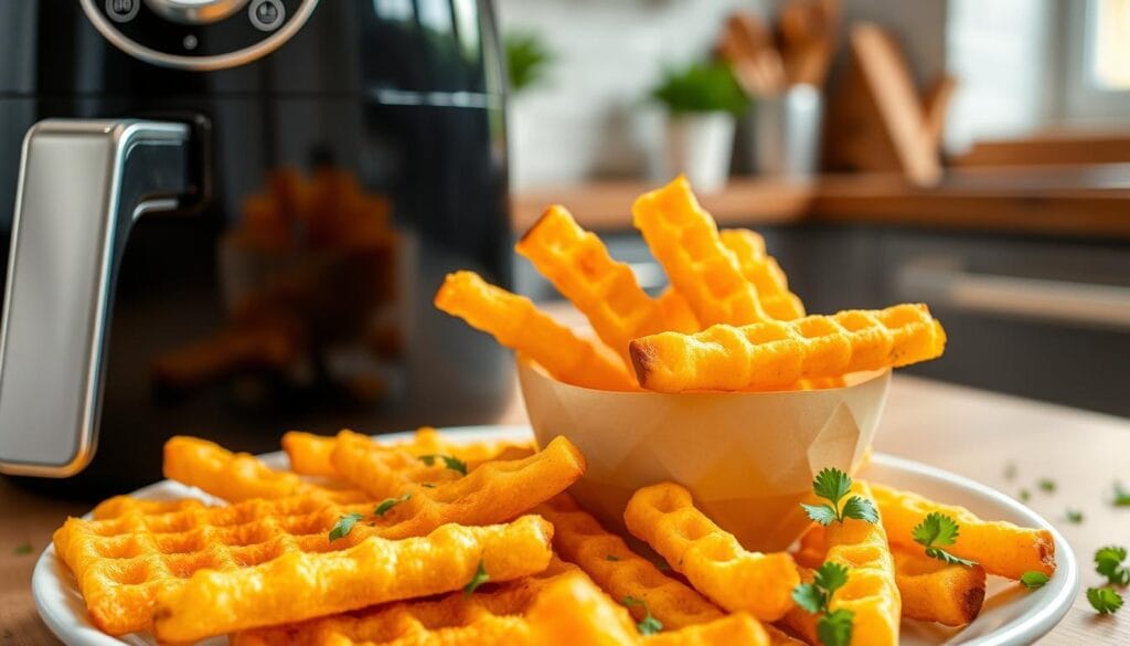 air fryer waffle fries