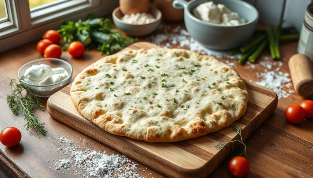 cottage cheese flatbread