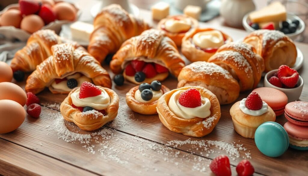 gourmet breakfast pastries