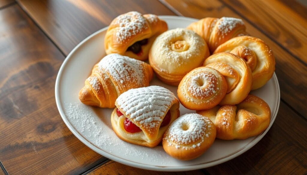 homemade breakfast pastries