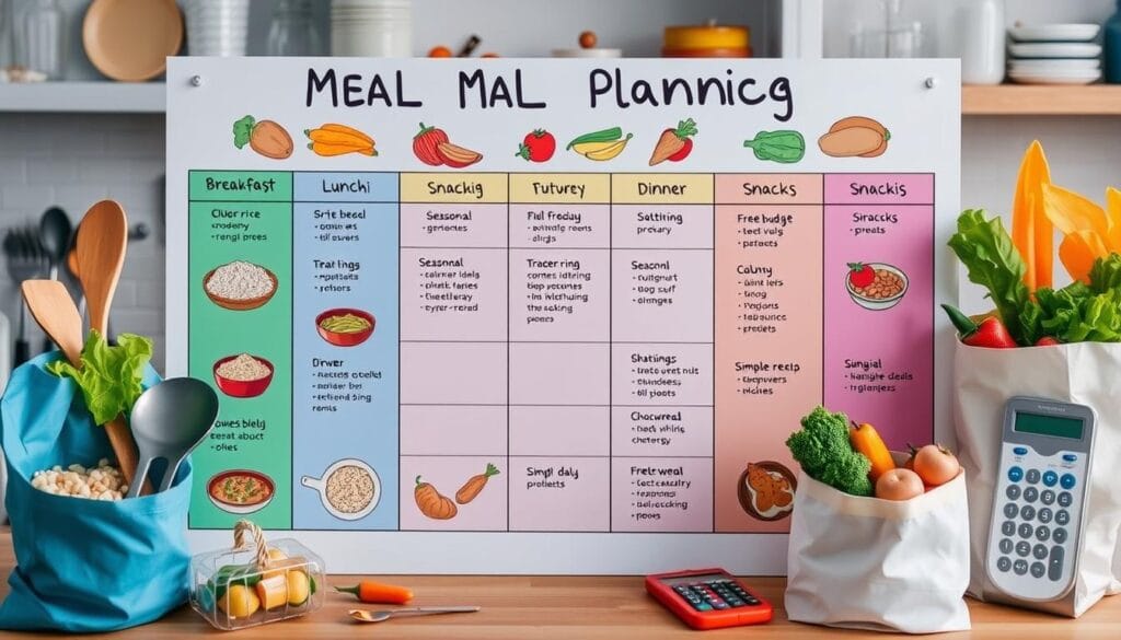 meal planning on a budget