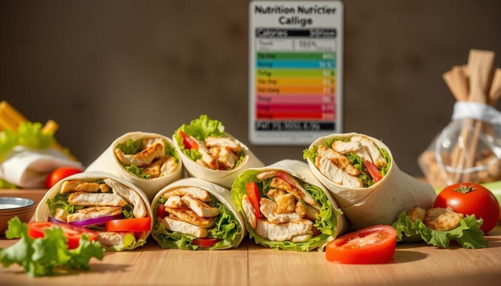 nutritional information mcdonald's wraps