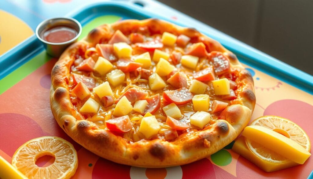 school breakfast pizza