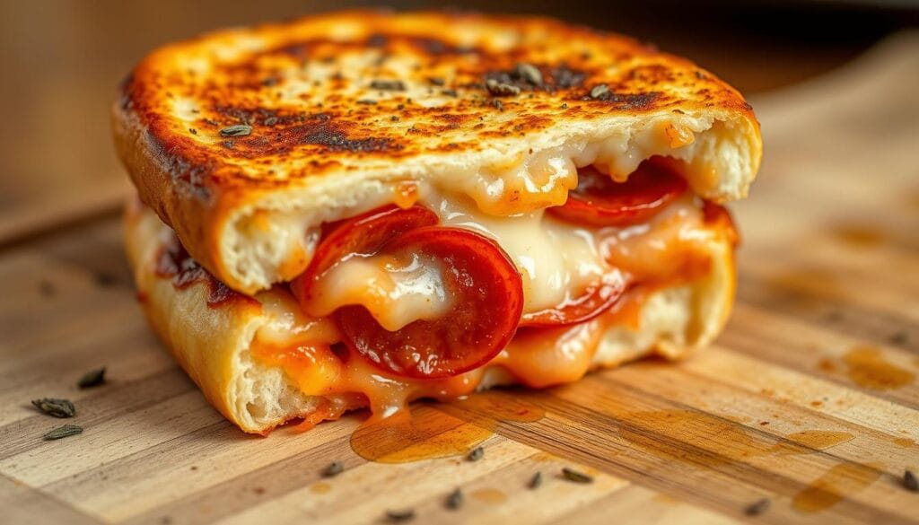 airfryer pizza toastie