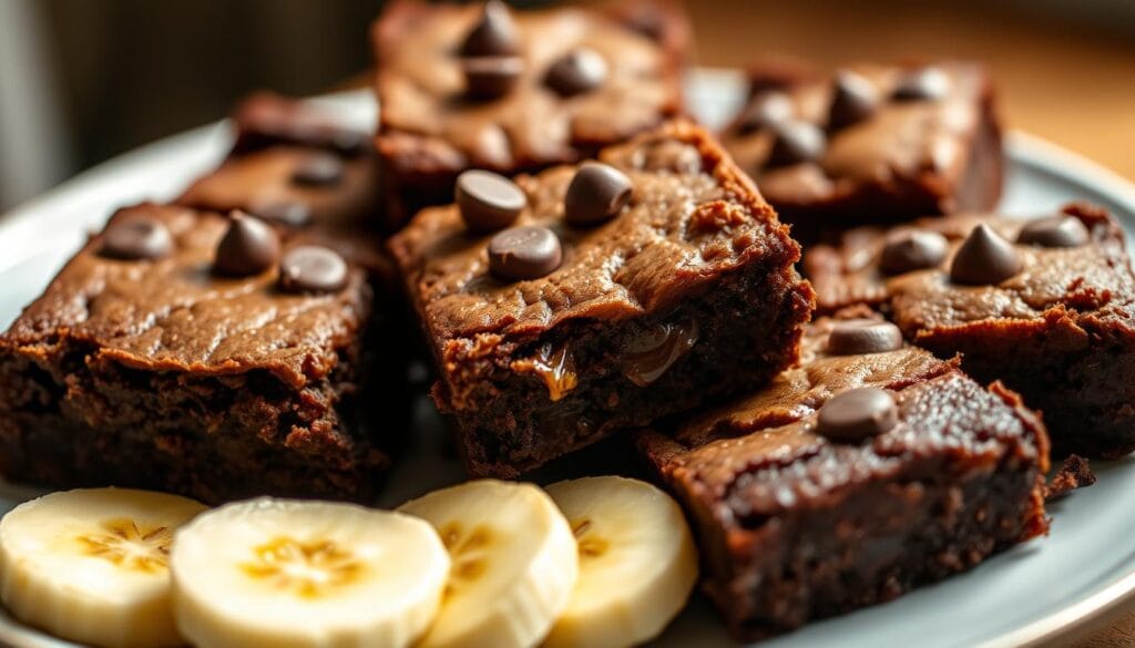 banana bread brownies