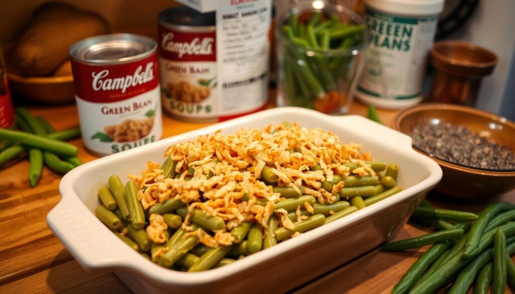 campbell soup green bean casserole recipe