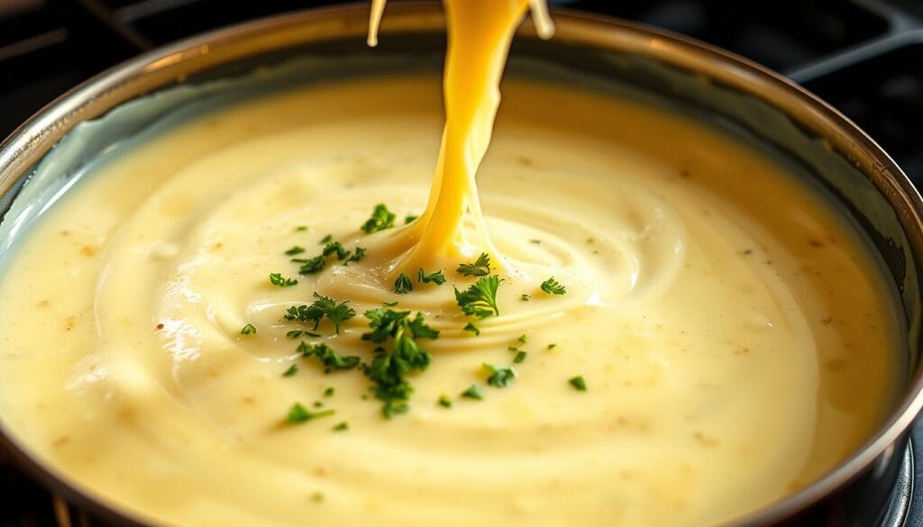 homemade alfredo sauce