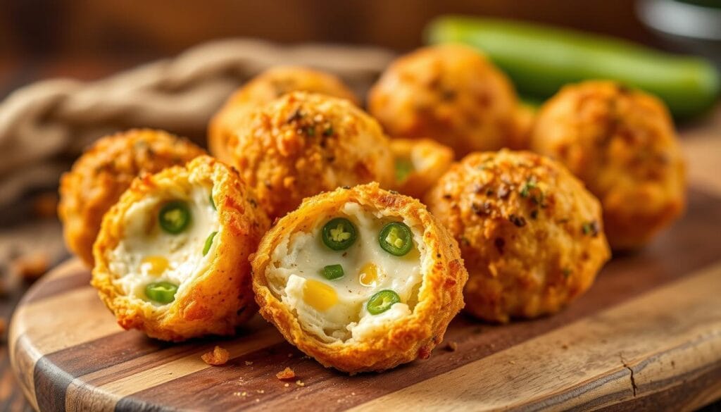 jalapeño popper cheese balls