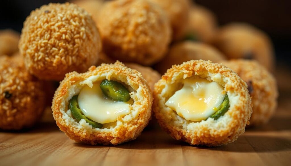 jalapeño popper cheese balls