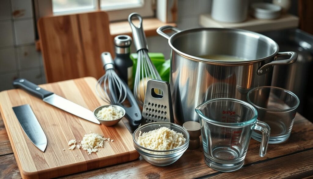 kitchen tools for alfredo sauce