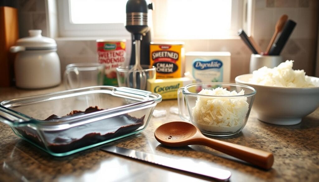 german chocolate poke cake equipment