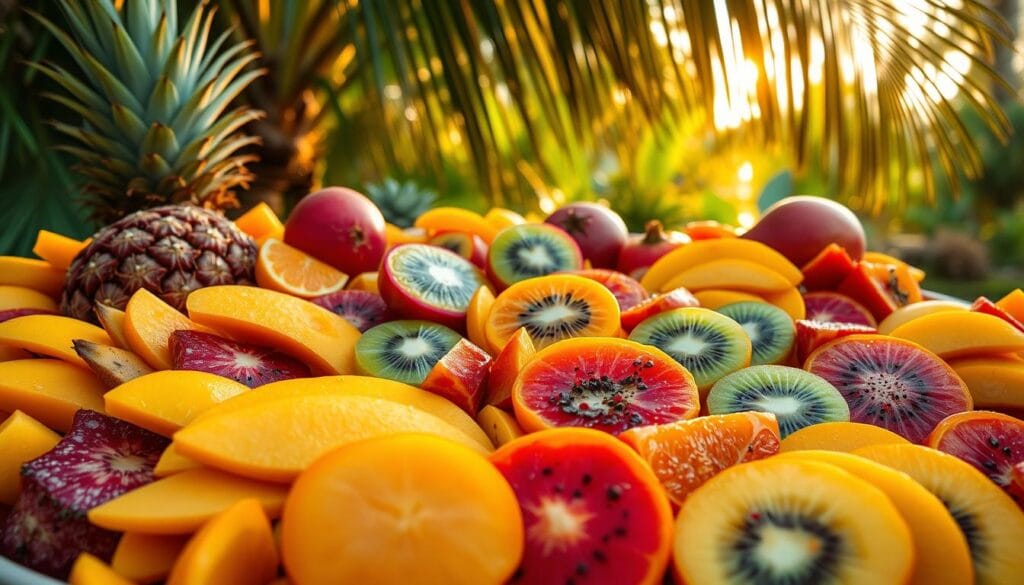 tropical fruit salad